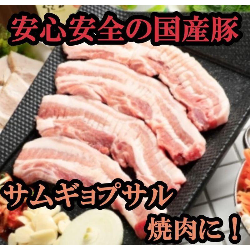 国産 豚バラ肉 スライス 1kg サムギョプサル 焼肉 焼き肉 BBQ 国産豚 豚肉 豚カルビ 豚丼 (1kg(3mmスライス))