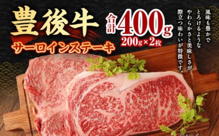 豊後牛 サーロイン ステーキ 400g (200g×2) 牛肉