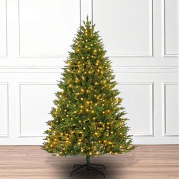 【LEZUN 樂尊】PE聖誕樹室內裝飾仿真樹帶燈1.5m