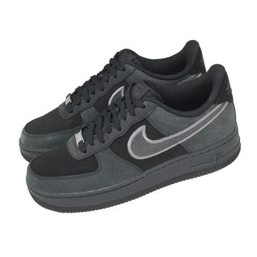 Nike 休閒鞋 Air Force 1 07 LV8 男鞋 灰 AF1 荔枝皮 IB6842-002