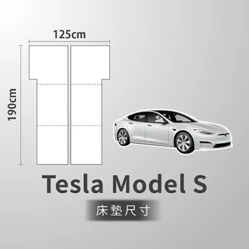 【露營趣】預購 WT Outdoor 特斯拉 Tesla Model S 專屬車泊旅行床墊 車中床 睡墊 車露 車宿 車床 野營