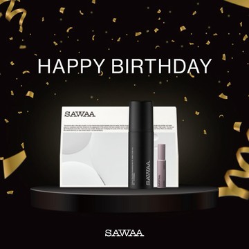 [快速出貨]【SAWAA】靜謐之美1+1禮盒🎁獅子座生日禮物 (髮油+護唇膏)