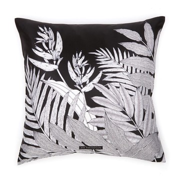 泰國 抱枕/枕套 Rainforest - Black/White