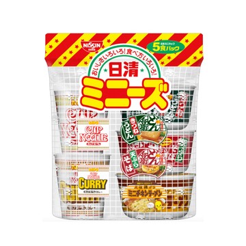 [家速配]日清迷你五入碗麵
