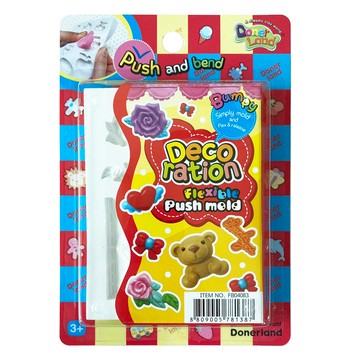 韓國 Donerland - 迷您矽膠黏土模型-可愛裝飾