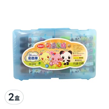 LIBERTY 利百代 可愛家族彩色筆 24色 W-002  2盒