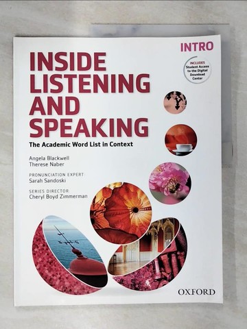 【書寶二手書T8／語言學習_DS2】Inside Listening and Speaking Intro Student Book_Blackwell, Angela