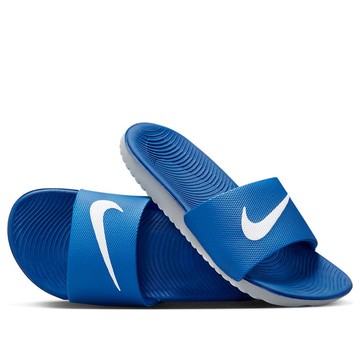 (GS) Nike Kawa Slide Blue White Slippers