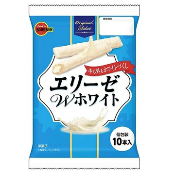 【江戶物語】 Bourbon 北日本 ELISE 濃厚牛奶風味 捲心酥 10入 威化餅 愛麗斯 艾莉絲 日本原裝進口