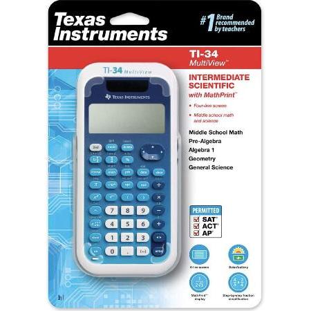 TI-34 Multi View Calculator by Texas Instruments並行輸入