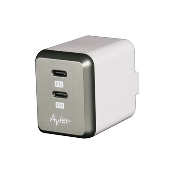 Avier COLOR MIX PD3.0 雙孔電源供應器 / 石墨灰