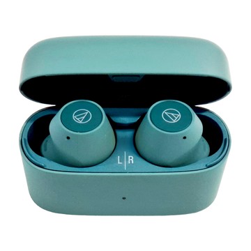 audio-technica 鐵三角 真無線耳機 原廠保固  ATH-CKS30TW+  綠色
