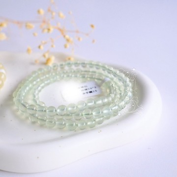 青姿曼妙丨靈動突破丨灌注天使靈氣高品葡萄石手串丨彌雅原創設計