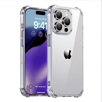 iPaky 頂級防摔手機殼 iPhone 16 15 14 13 12 Pro Max Plus 保護殼 透明晶瓷抗衝擊