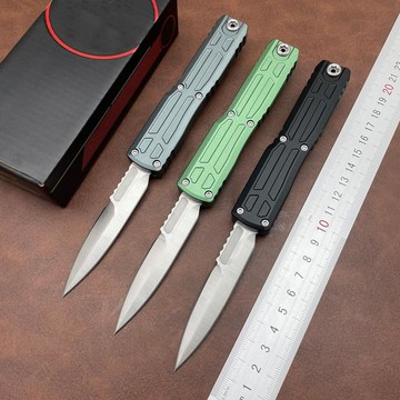 【台湾热销】新款微技術天啓鋁合金柄小刀野營EDC隨身口袋刀具戶外便攜 刀