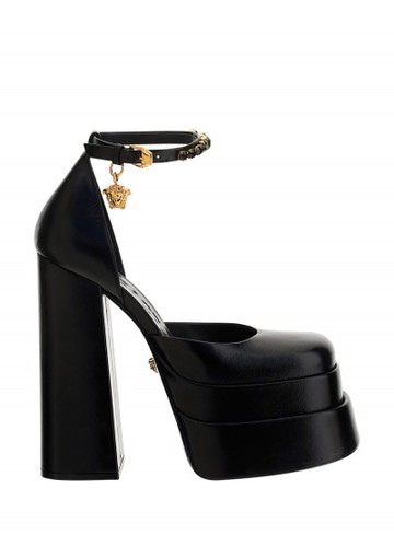 Versace - Platform Sandals - Womens - Black
