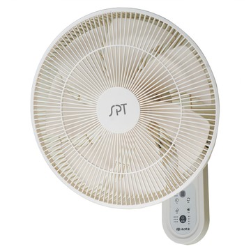 尚朋堂 14吋DC節能遙控壁扇 4段風速 7.5小時定時  SF-1424WD