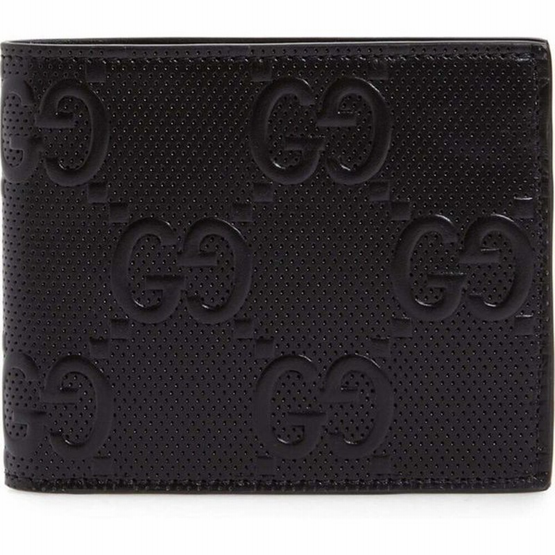 グッチ Gucci メンズ 財布 二つ折り Tennis Leather Bifold Wallet Black 通販 Lineポイント最大0 5 Get Lineショッピング