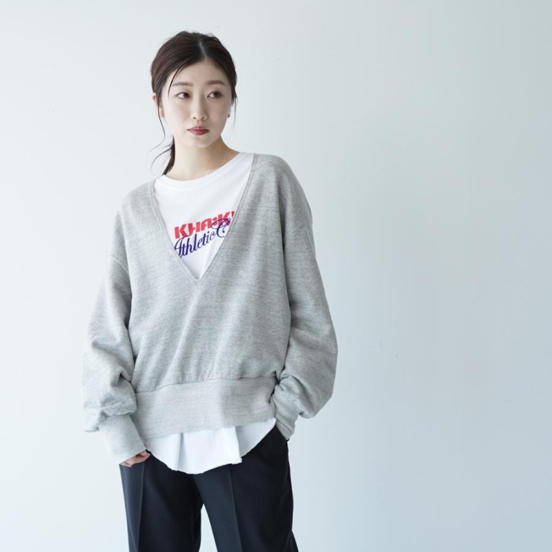 シンゾーン THE SHINZONE Vネック スウェット V NECK SWEAT トレーナー ワイド レディース 2022春夏 21SMSCU13  アウトレット30%off | LINEブランドカタログ