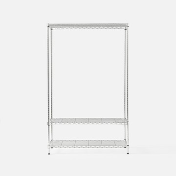 特力屋鍍鉻三層架寬106*深46*高150公分