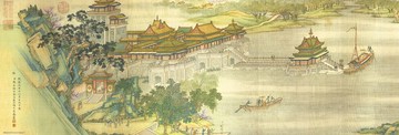 百耘圖 - 清院本 清明上河圖(13) 拼圖1008片 HPN01008-013