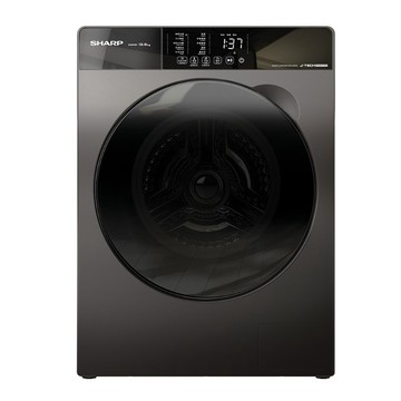 SHARP 夏普 12.5公斤 變頻 洗脫 滾筒洗衣機 尊爵灰 ES-FKS125WT 含基本安裝 大型配送