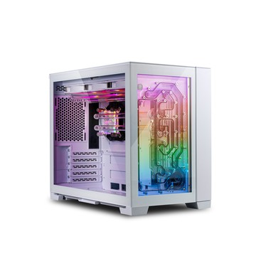 Bitspower TITAN ONE MINI 2.0 水冷套組 + 聯力 O11D Mini 雪白機殼