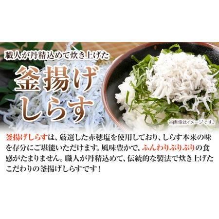 ふるさと納税 釜揚げしらす900g（木箱) 大五水産 《30日以内に順次出荷(土日祝除く)》 和歌山県 紀の川市 しらす 釜揚げしらす 和歌山県紀の川市