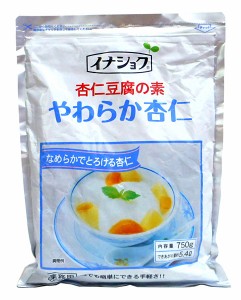 ★まとめ買い★　伊那　やわらか杏仁(杏仁豆腐の素)　750g　×12個