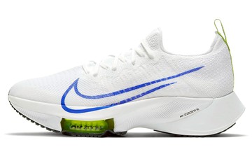 AIR ZOOM TEMPO NEXT% FLYKNIT WHITE RACER BLUE
