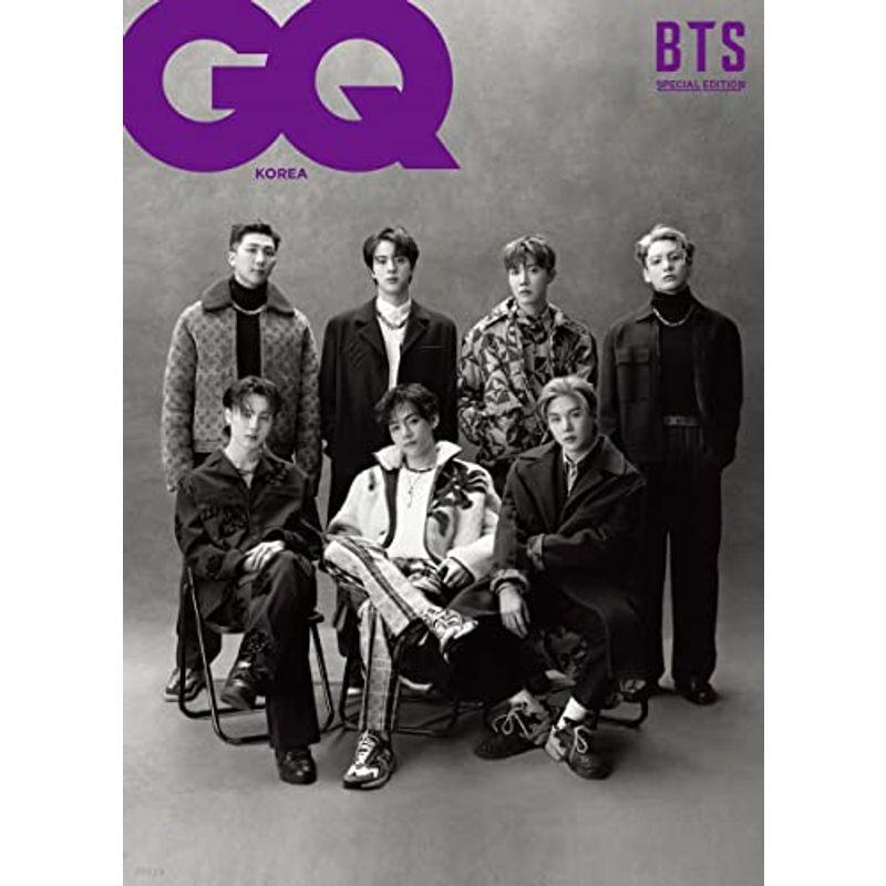 韓国雑誌 GQ KOREA 2022年 1月号 表紙 BTS 日本語訳なし