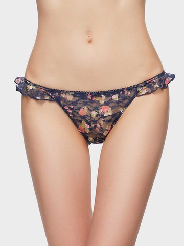 GIANIE AOP, 蕾絲幼帶比堅尼內褲