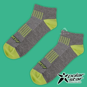 PolarStar 中性排汗踝襪『暗灰』P24520 露營.戶外.登山.排汗襪.彈性襪.紳士襪.休閒襪.低筒襪.短襪.襪子.男版.女版