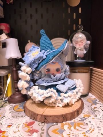 Skullpanda 紫藤花蝴蝶魔法師_不含公仔