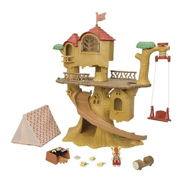 EPOCH 森林家族 歐版-森林探險樹屋露營禮盒組 EP05668