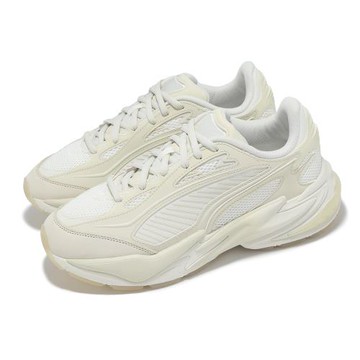 Puma 休閒鞋 RS Surge 男鞋 女鞋 米 白 異材質 拼接 緩震 40291607