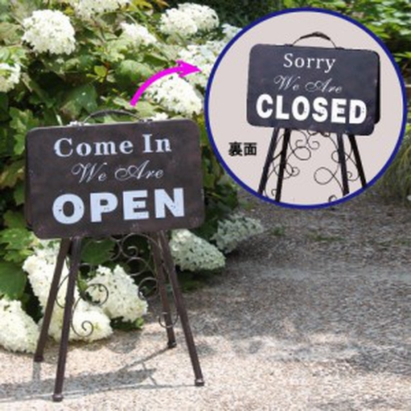 オープン クローズ 看板 スタンド オープン看板 おしゃれ 美容室オープン看板 通販 Lineポイント最大1 0 Get Lineショッピング