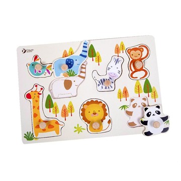 【德國 Classic World 客來喜經典木玩】木製手抓板-可愛動物