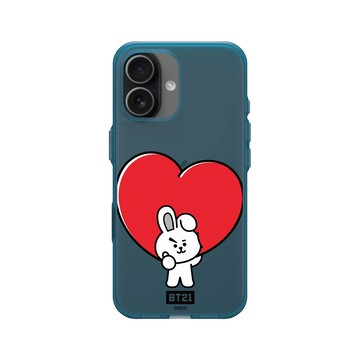 iPhone 17 Clear (相機按鈕) 夜幕藍 - BT21 - SHOOKY for You