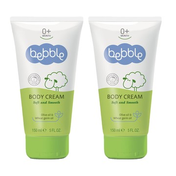 Bebble貝朵 小麥胚芽滋養身體霜150ml(二入組)