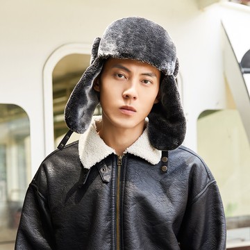帽子男冬天戶外騎行保暖防寒帽冬季防風帽東北護耳騎電動車雷鋒帽