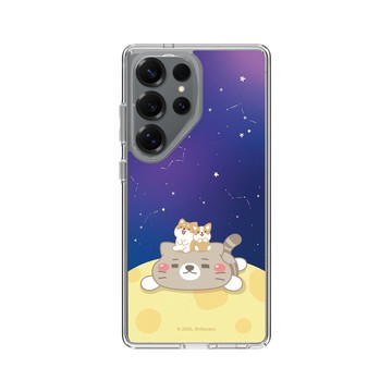 Galaxy S25 Ultra Clear 透明 - 柴語錄 Shiba Says - 月球被縮小了