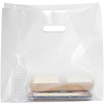 comet 多用途 素色 HDPE 塑膠購物袋 特大型  100個  半透明