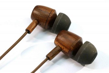 【停看聽音響唱片】【耳機】TECSUN德生原木耳塞式耳機