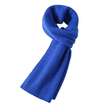 現貨+預購 圍巾針織披肩-純色加厚直條羊駝絨針織男女配件6色74io8【獨家進口】【米蘭精品】