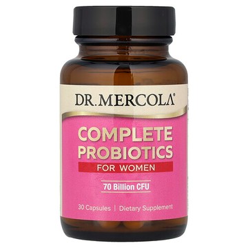 Dr. Mercola, 完整的女性益生菌，700 億 CFU，30 粒膠囊