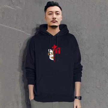 秋冬季連帽潮流寬松保暖情侶衛衣