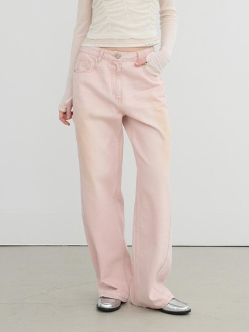 Pigment Color Dyed Denim Pants (AJ5SL25472)