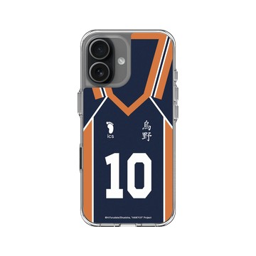 iPhone 17 Clear Case（相機按鈕） 透明 - 排球少年 Haikyu!! - 日向背號10
