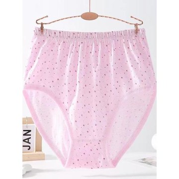 純棉內褲女媽媽中老年人高腰大碼短褲舒適透氣款全棉褲衩老式褲頭